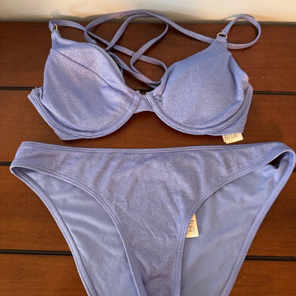 Hollister Shimmering Bikini Set